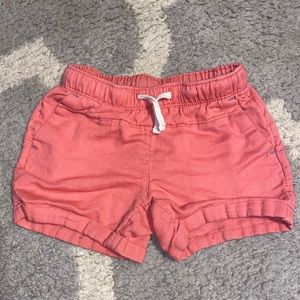 3/$9 or 5/$10 Girls xs 4-5 coral shorts